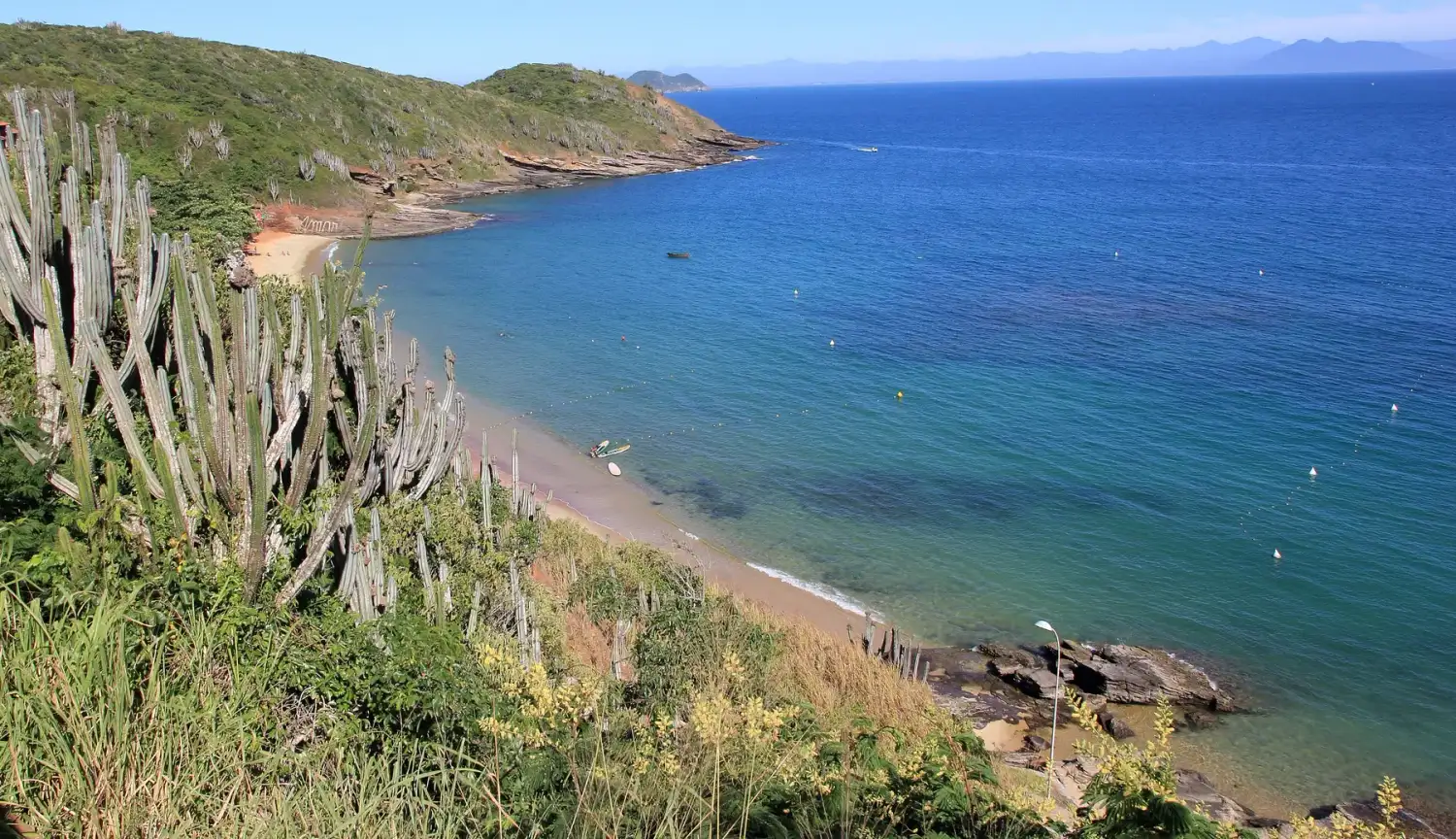Praia de João Fernandes, Búzios, Brasil